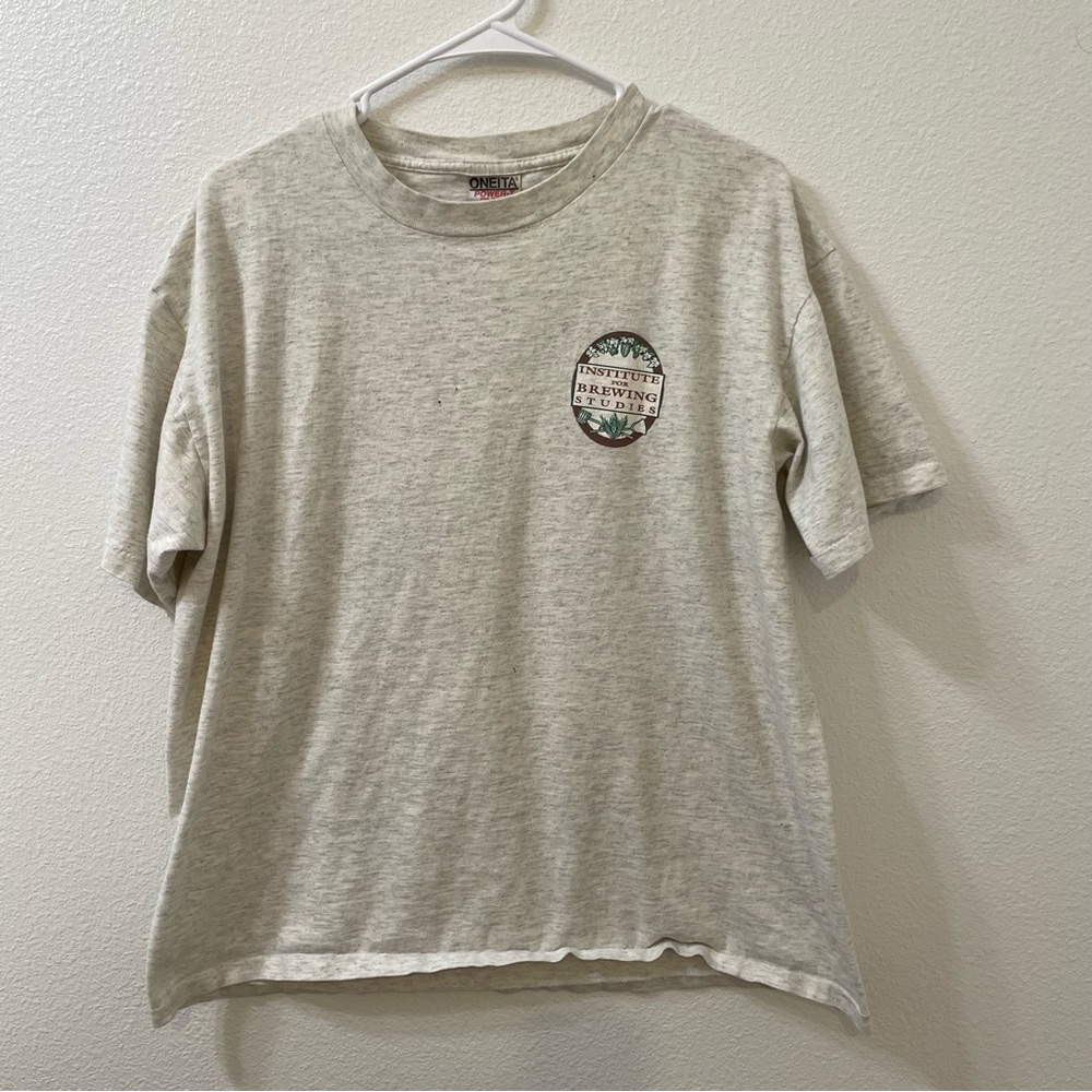 Institute for brewing reigns in the flavor Seattle 97 shirt gray vintage large - Picture 11 of 12